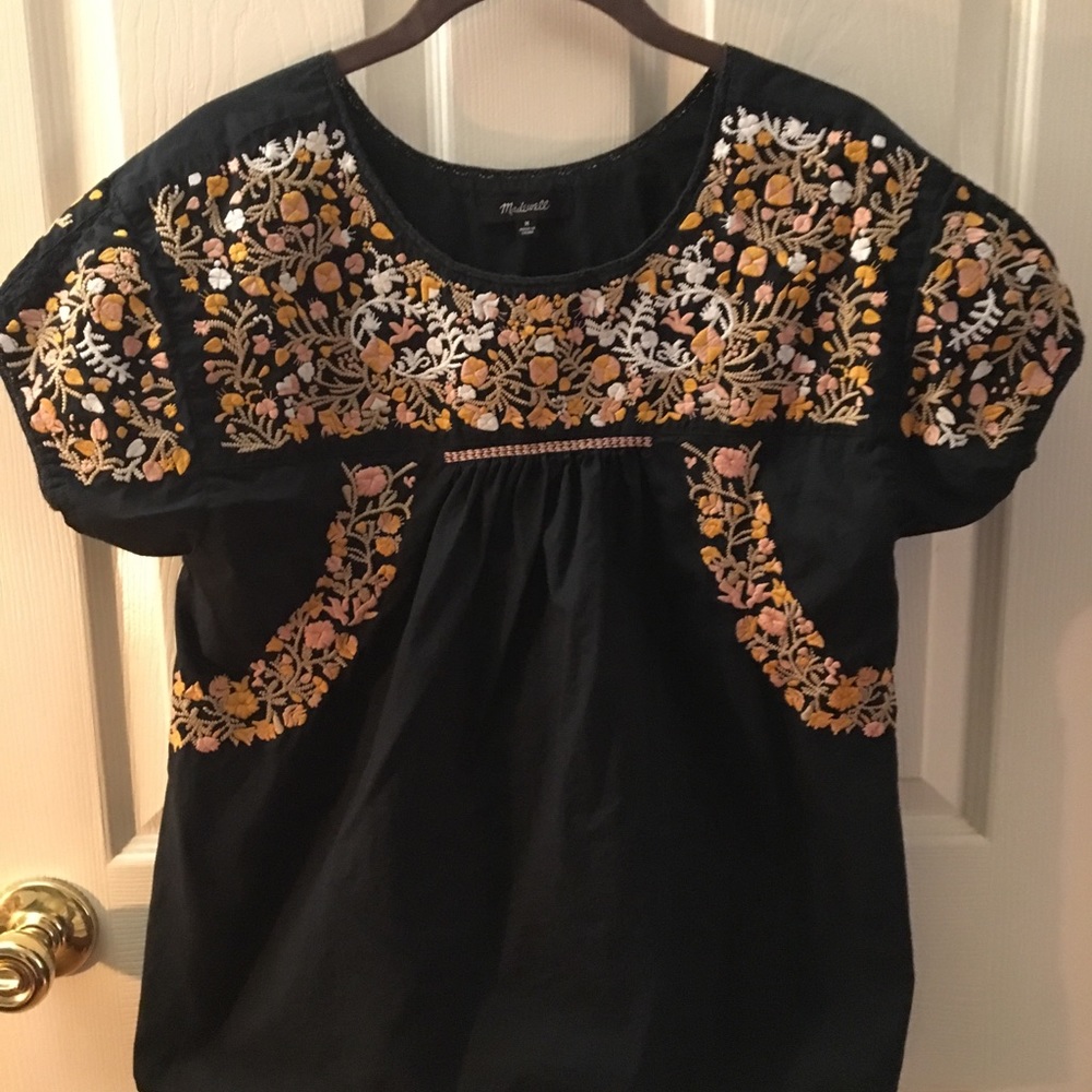 Madewell Springtime Blouse GUC